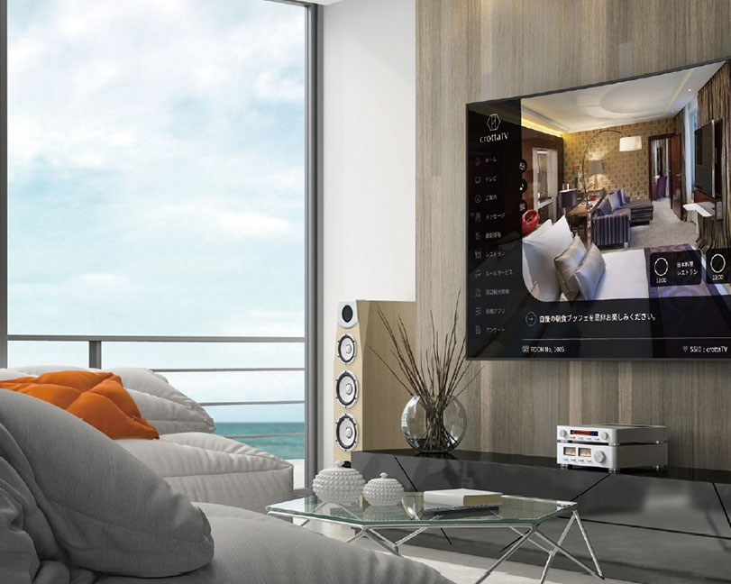 客室スマートテレビ イメージ